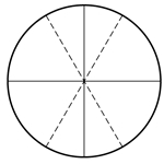 60 Degree Angle Reticle 176-114