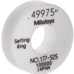 Mitutoyo Ceramic Setting Ring 0.5"
