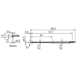 Mitutoyo Surftest SJ-410 Small Slotted Hole Stylus