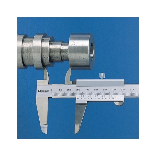 Mitutoyo 530-105 Vernier Calipers, Stainless Steel, for Inside, Outside,  Depth and Step Measurements, Inch, 0-6 Range, +/-0.0015 Accuracy, 0.001  Resolution, 1.58 Jaw Depth, 300mm: : Industrial & Scientific