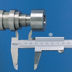 Mitutoyo 530-312 0 - Calibro Vernier a doppia scala pollici/metri (6/150  mm x 0,001/0,02 mm)