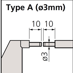 Mitutoyo 111-121 Spline Micrometer 150-175mm